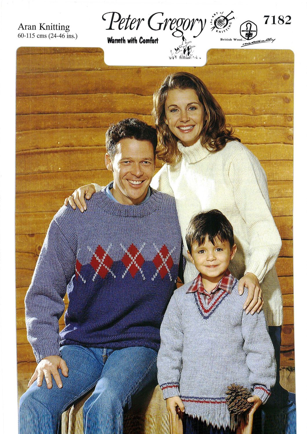 Peter Gregory 7182 Family Knitting Pattern