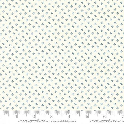 Moda - 3 Sisters - Clover Flowers Cream/Navy
