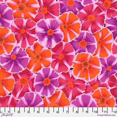 Kaffe Fassett - Free Spirit - Pinwheels Red