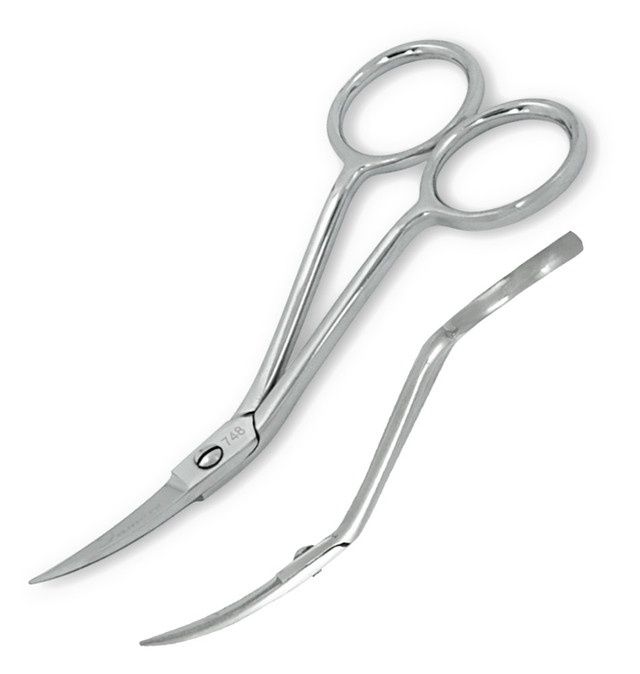 Famore 4&quot; Mini Double Curved Embroidery Scissor