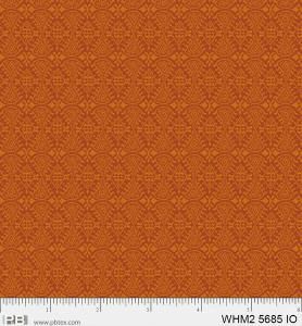 P&amp;B Fabric Whimsy 2 Set Geo Rust Orange