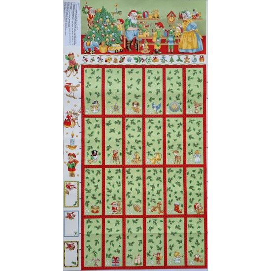 Santa&#39;s Workshop Advent Calendar Kit