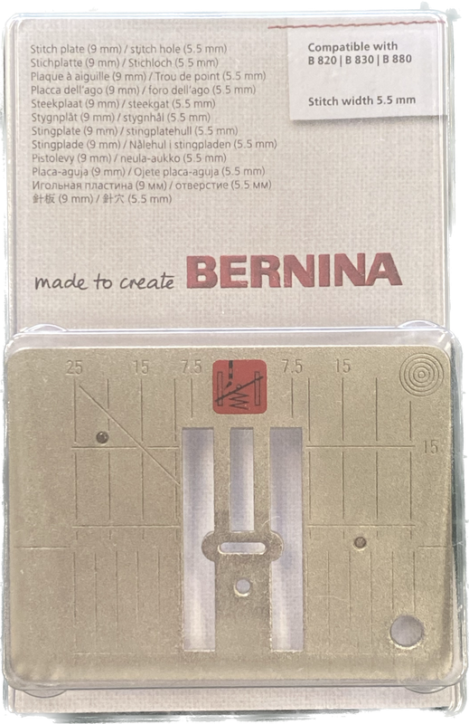 Bernina 5.5mm stitch plate - Bernina 820/830/880