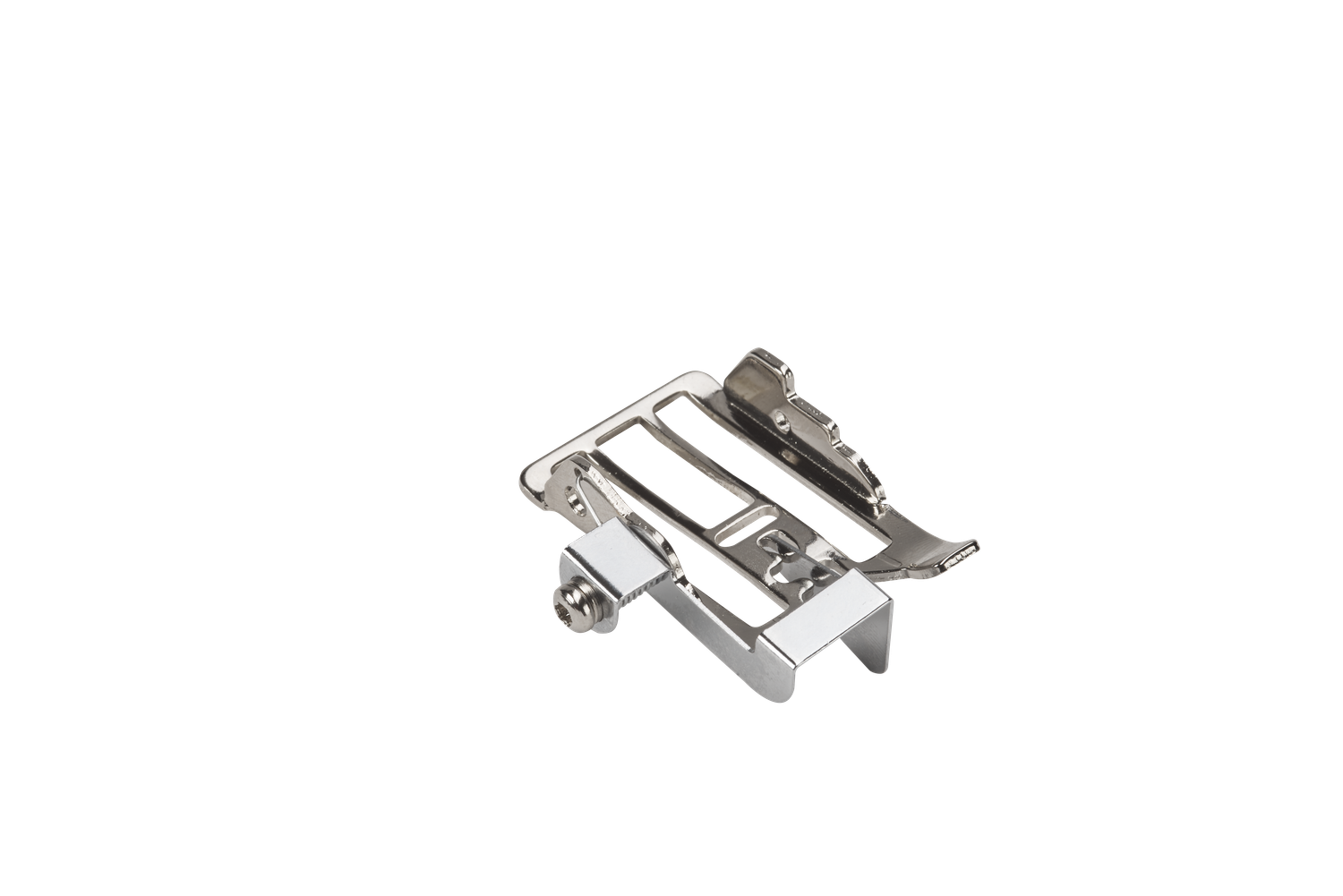 Inter-changeable sole for walking foot with guide