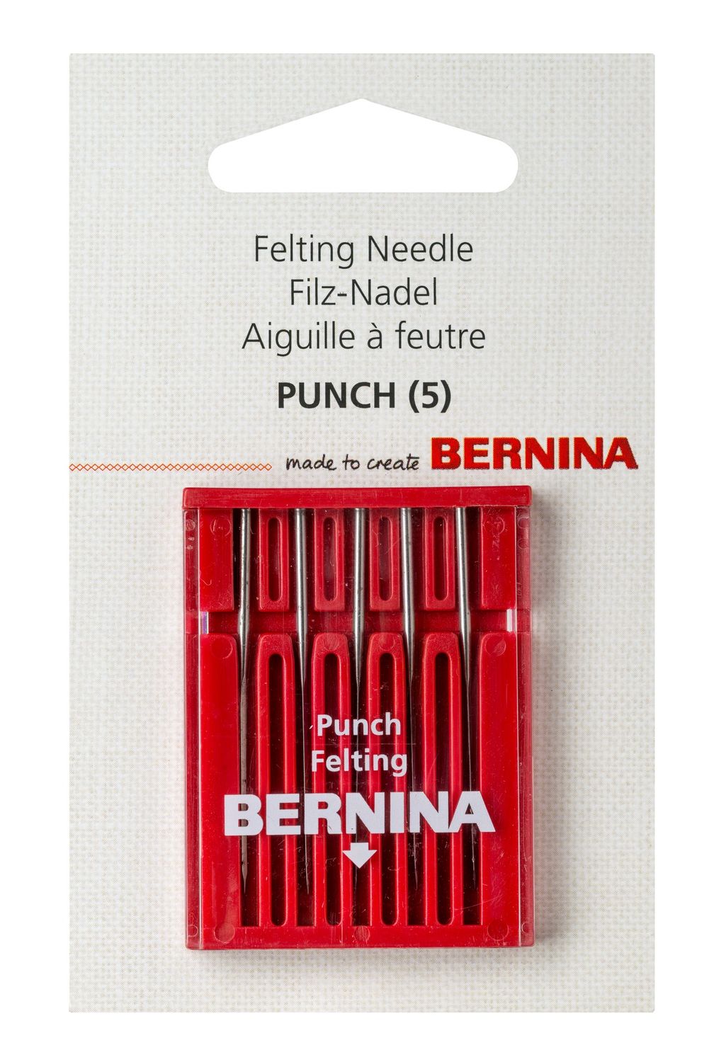 Bernina Punch Needle, Size: 5 Needles pkt