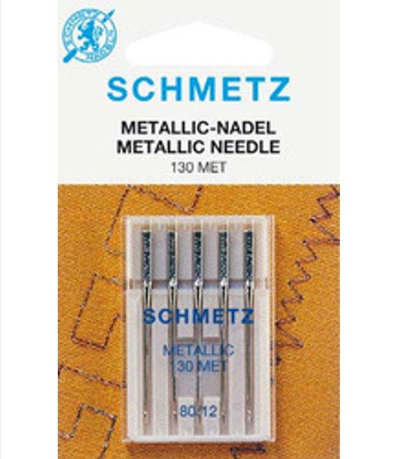 Metallic Needle for sewing machine, Type: Metallic Schmetz