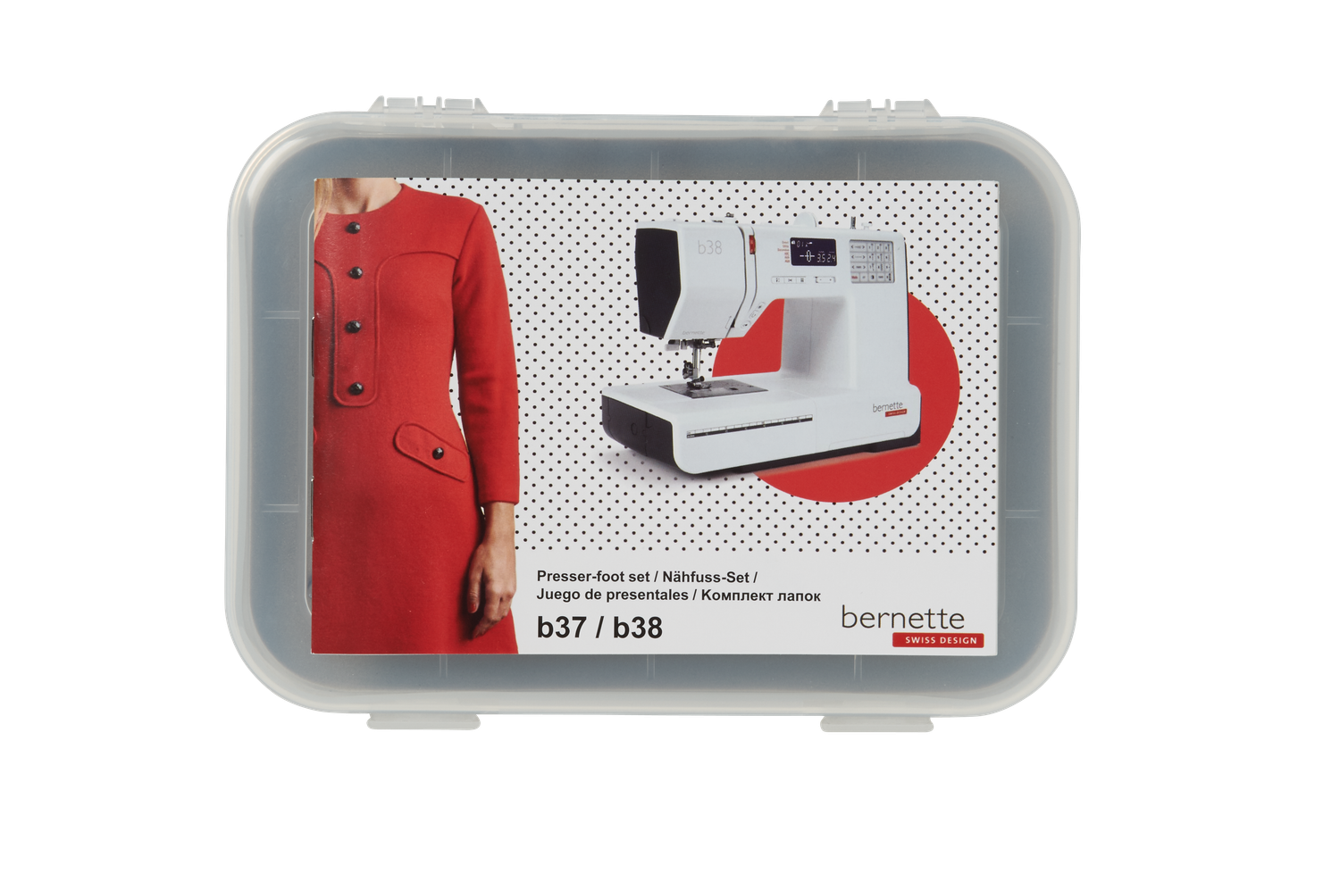 Bernette 37/38 Sewing Presser Foot Set