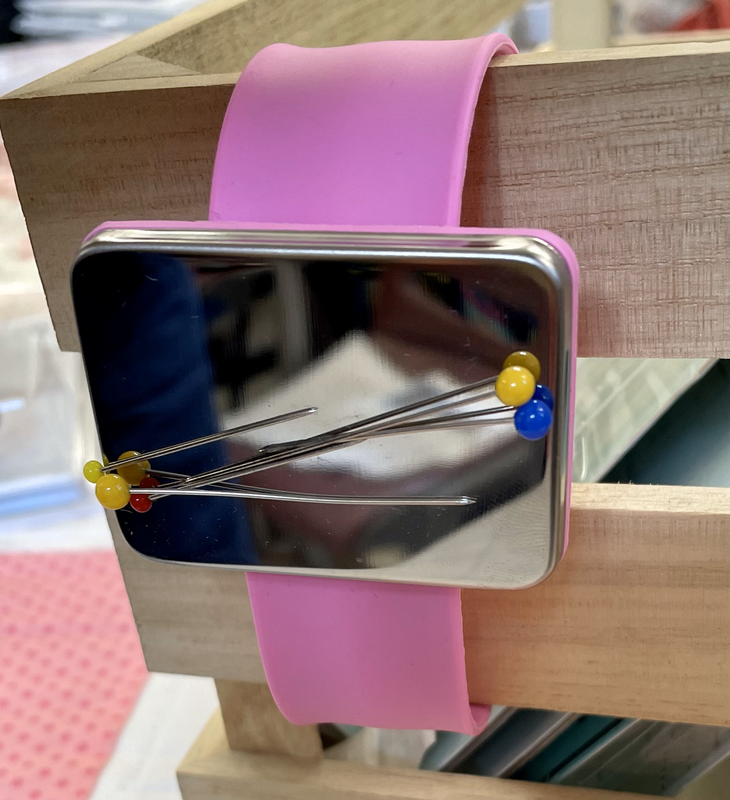 Magnetic Wrist Band Pin Holder