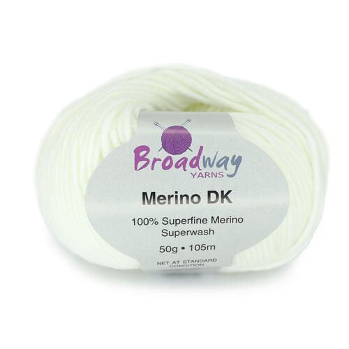 Broadway Merino DK Wool, Colour: 1