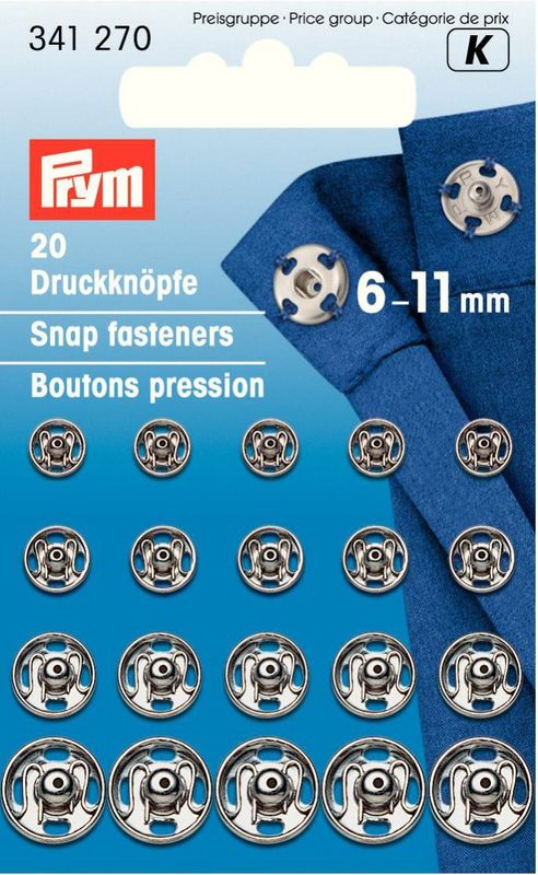 Prym Domes/Snap fasteners