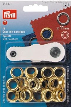 Prym Brass Rustproof Eyelets