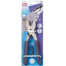 Pliers for press fasteners eyelets and piercing