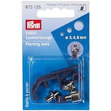 Prym plier attachments for piercing holes