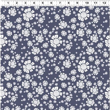 Secret Garden by Clothworks- White Floral