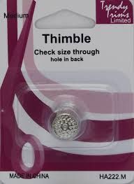 Trendy Trims Thimble, Size: Medium