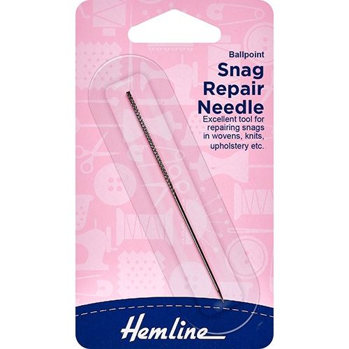 Snag repair needle