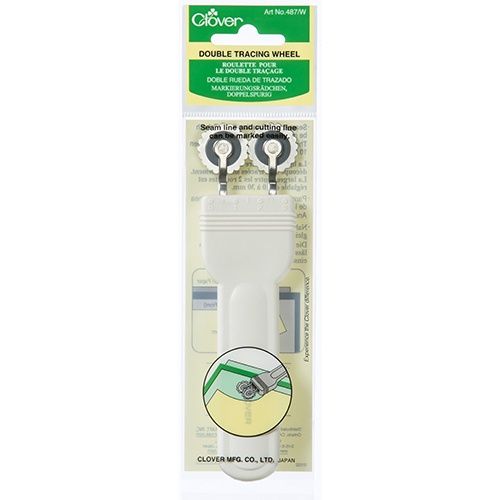 Clover tracing wheel