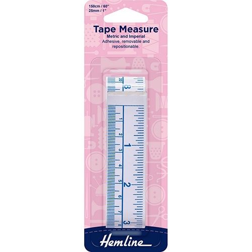 Adhesive tape measure