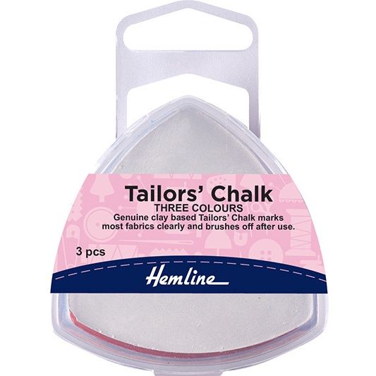 Hemline Tailors Chalk 3 Pack