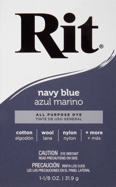 Rit Fabric Dye, Colour: Navy Blue
