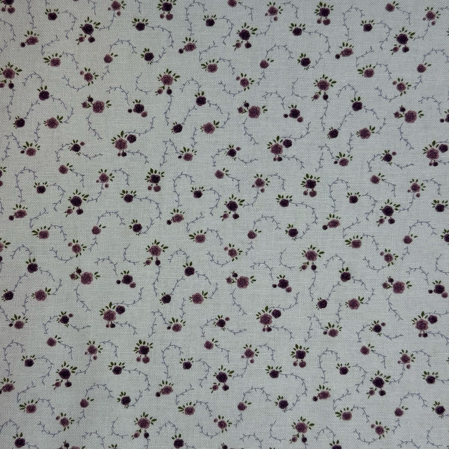 Stof Quilters Basics Dusty Style Lavender Floral