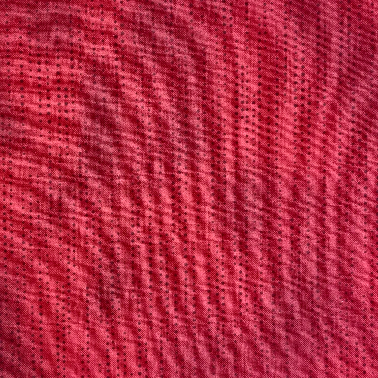 Stof Quilters Basics Dusty Style Red Spots
