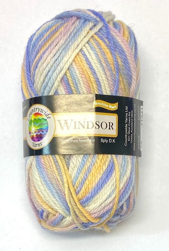 Windsor Variegated 8 ply Wool
