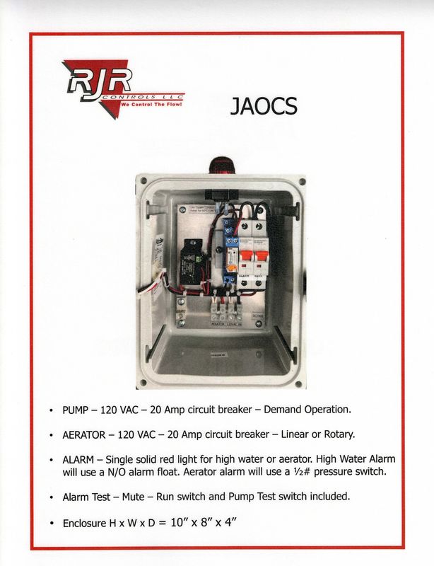 Jet Aerator Only with Current Switch