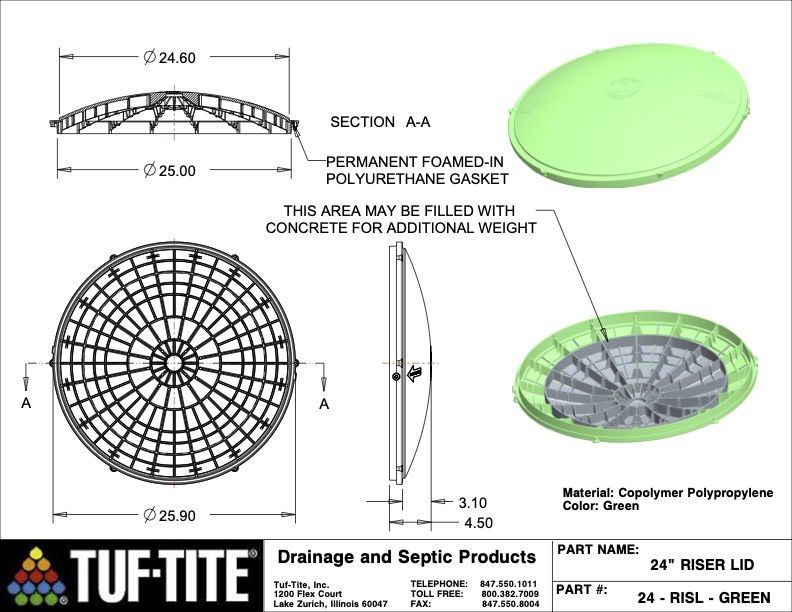24&quot; dome lid
