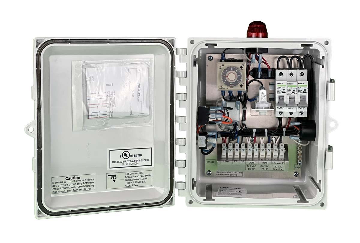 Aerobic Control Panel with Dosing Timer and Pump Lock Out