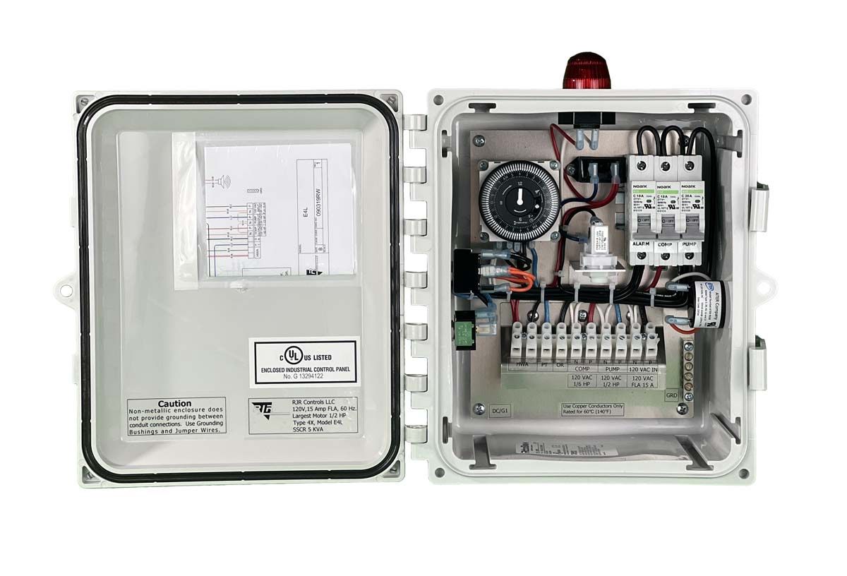 Aerobic Control Panel with Clock Timer and Pump Lock Out