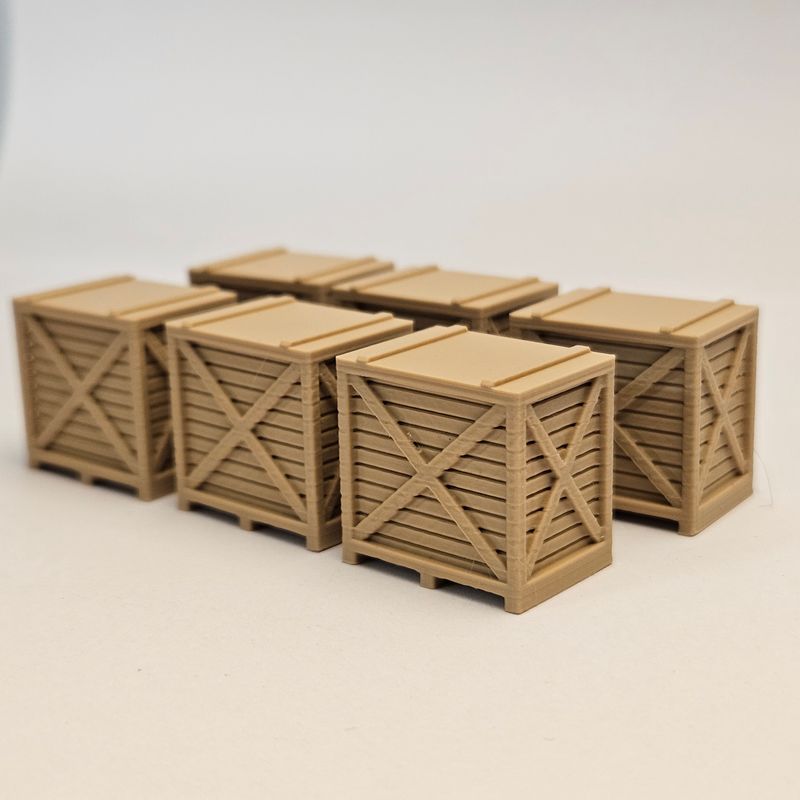 6st Träemballage Styckegods