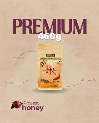 PREMIUM 460gr - Café Orgánico de Proceso Honey Artesanal