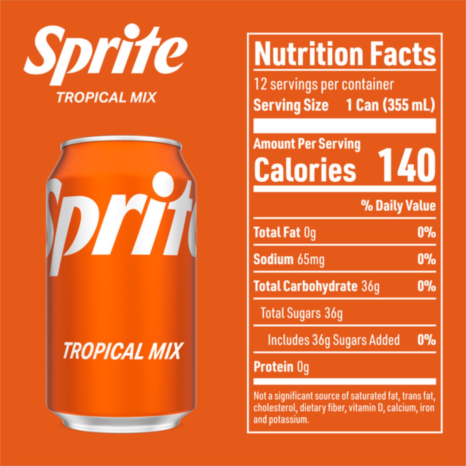 Sprite Tropical Mix 355ml