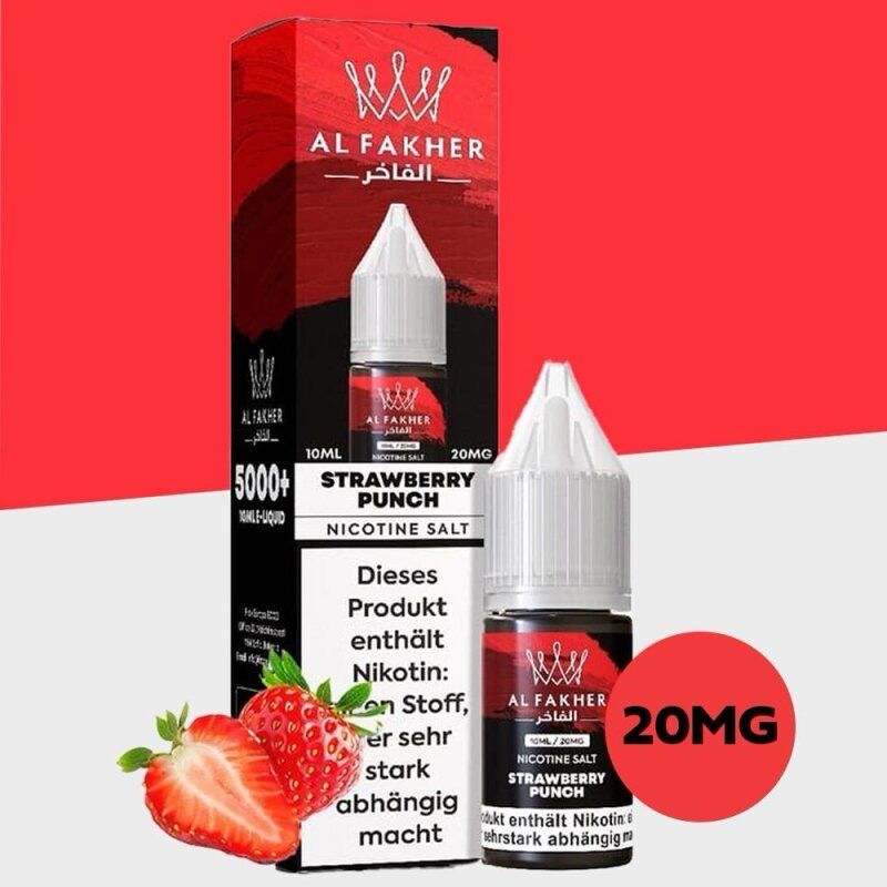 Al Fakher Liquid Strawberry Punch 10ml
