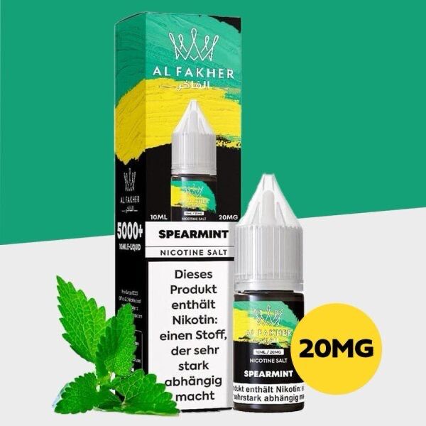 Al Fakher Liquid Spearmint 10ml Al Fakher Liquid Spearmint 10ml