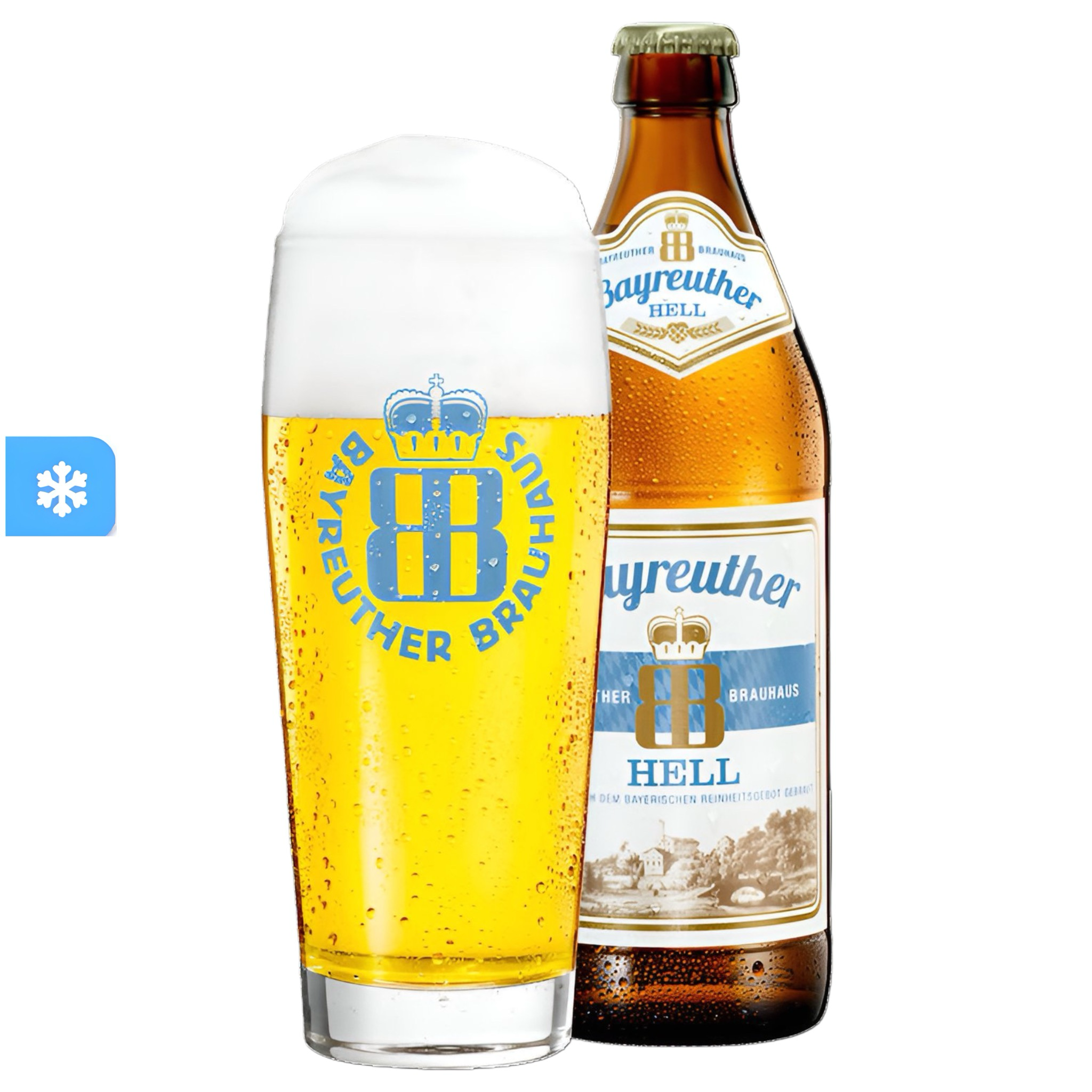 Bayreuther Brauhaus Hell 0.5L Alc.4,9% Vol