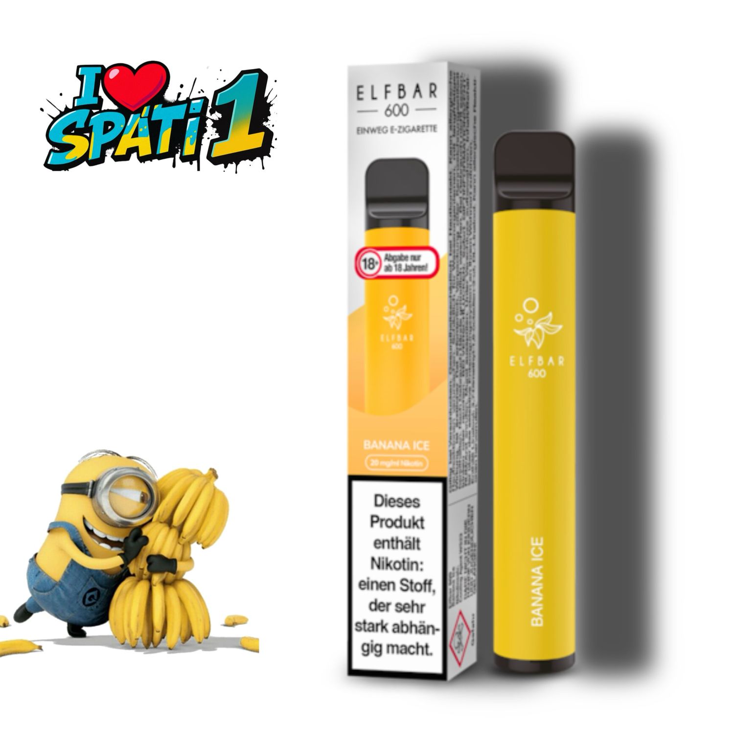 Elfbar 600 Banana Ice