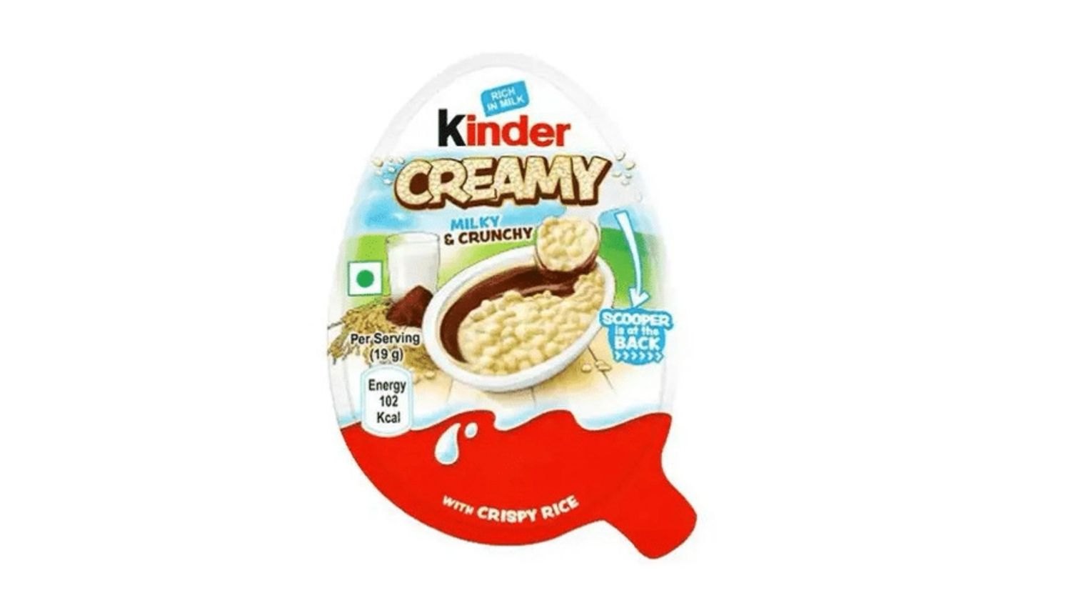 Ferrero Kinder Creamy Milky Crunchy kinder Country zum Löffeln