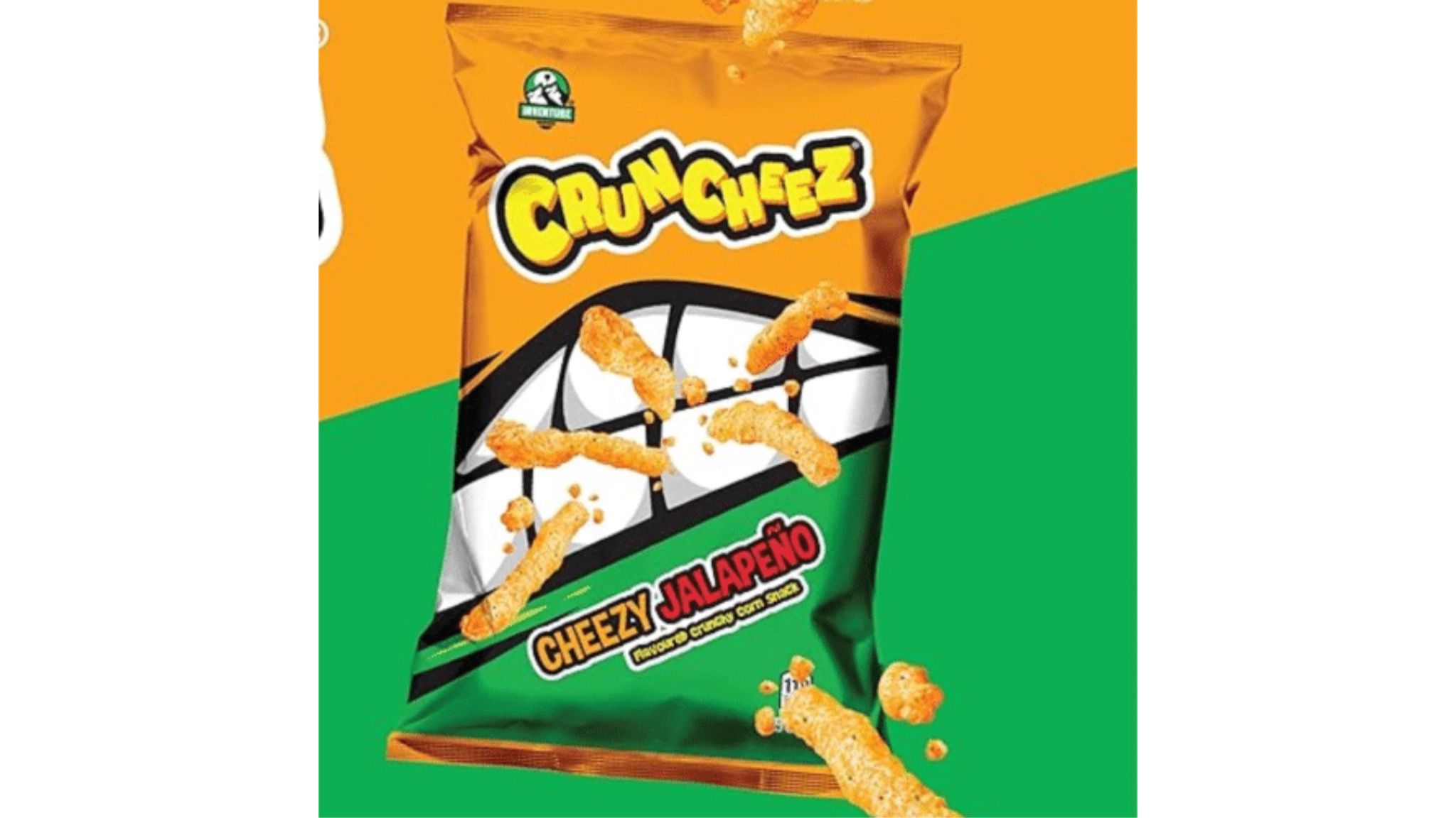 Inventure Cruncheez Cheezy Jalapeno 150g