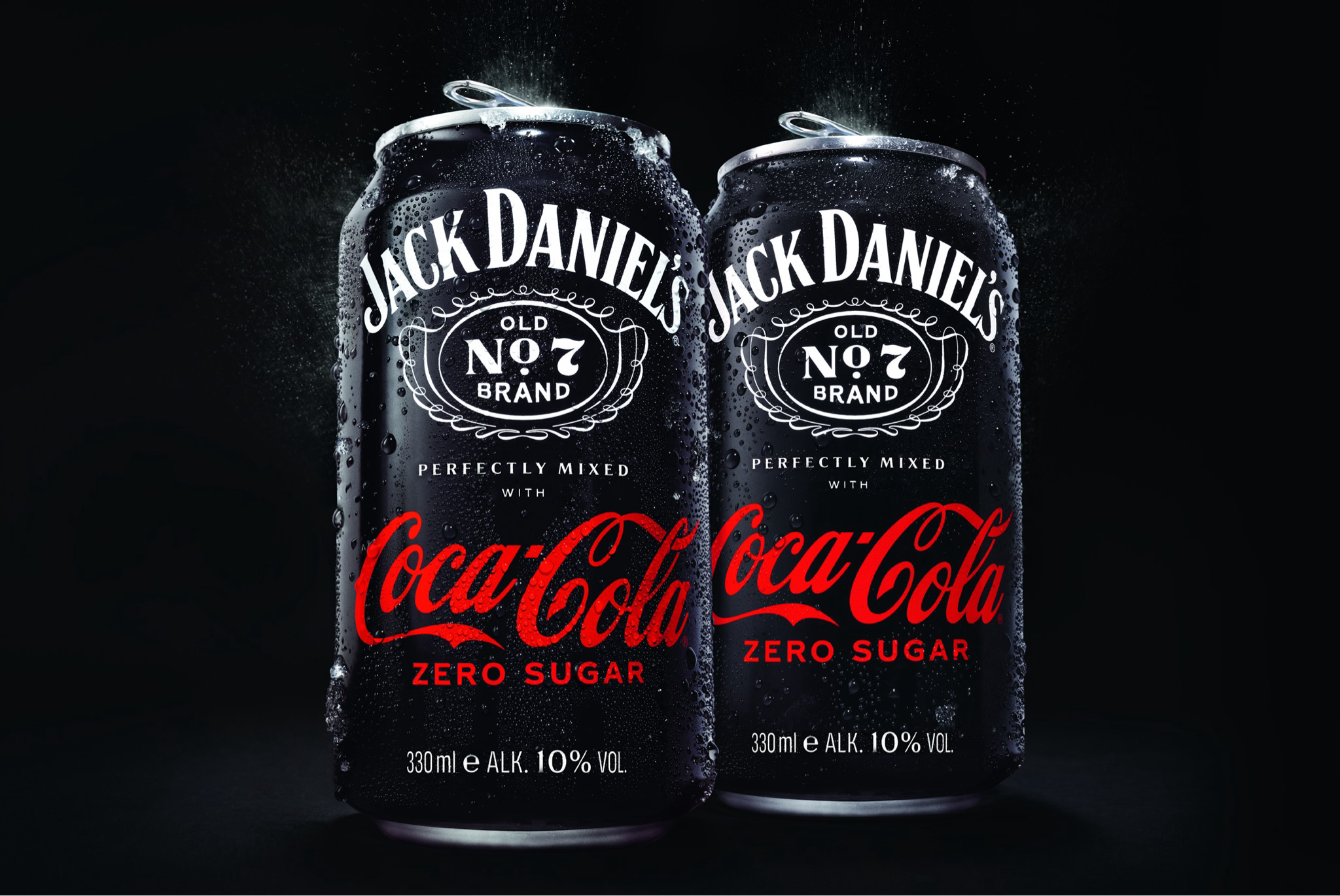 Jack Daniels' & Coca-Cola Zero Sugar