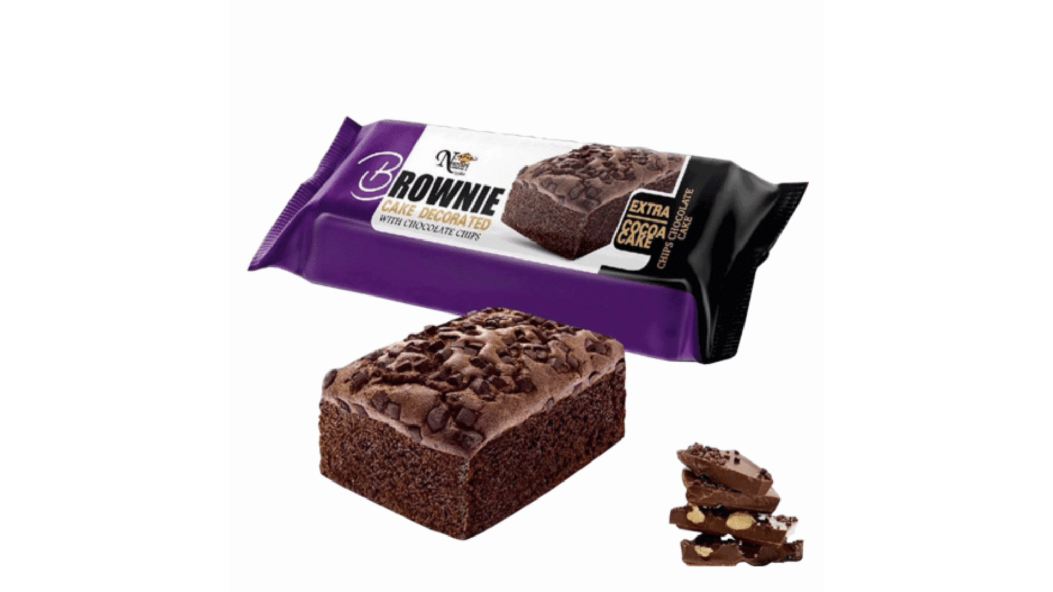 Nazari Brownie Extra Cocoa Cake (65g)