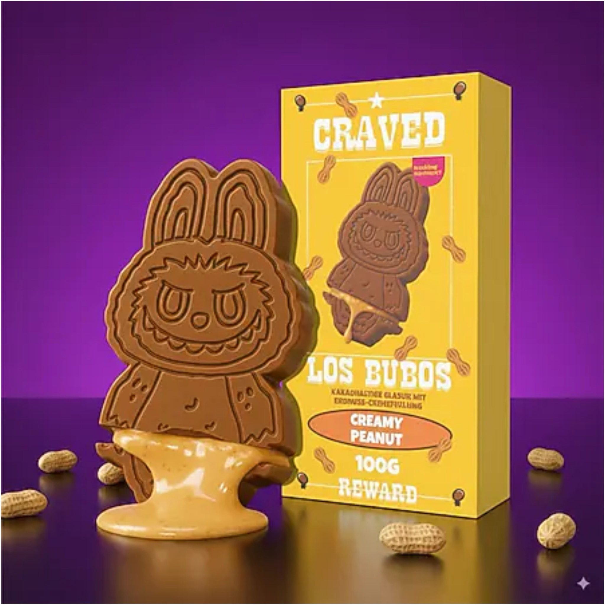 Los Bubos Creamy Peanut 100 g Los Bubos Creamy Peanut 100 g