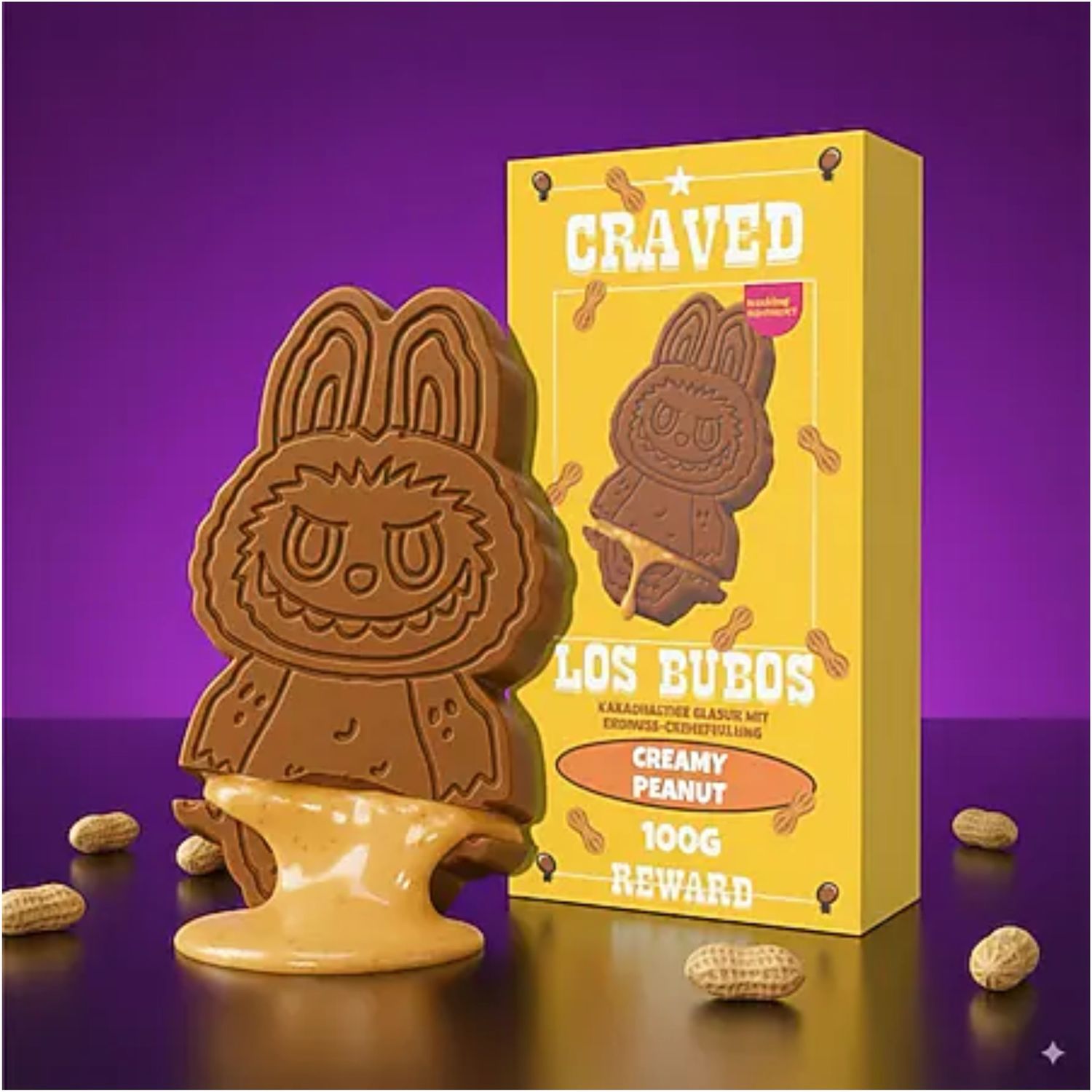 Los Bubos Creamy Peanut 100 g