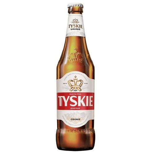 Tyskie 0.5L  5.2%Vol