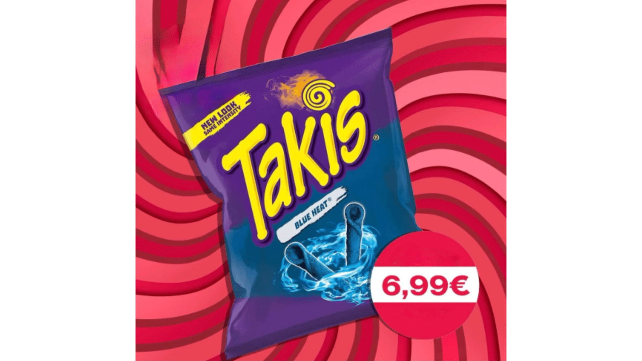 Takis Blue Heat 3.25 Oz 98g