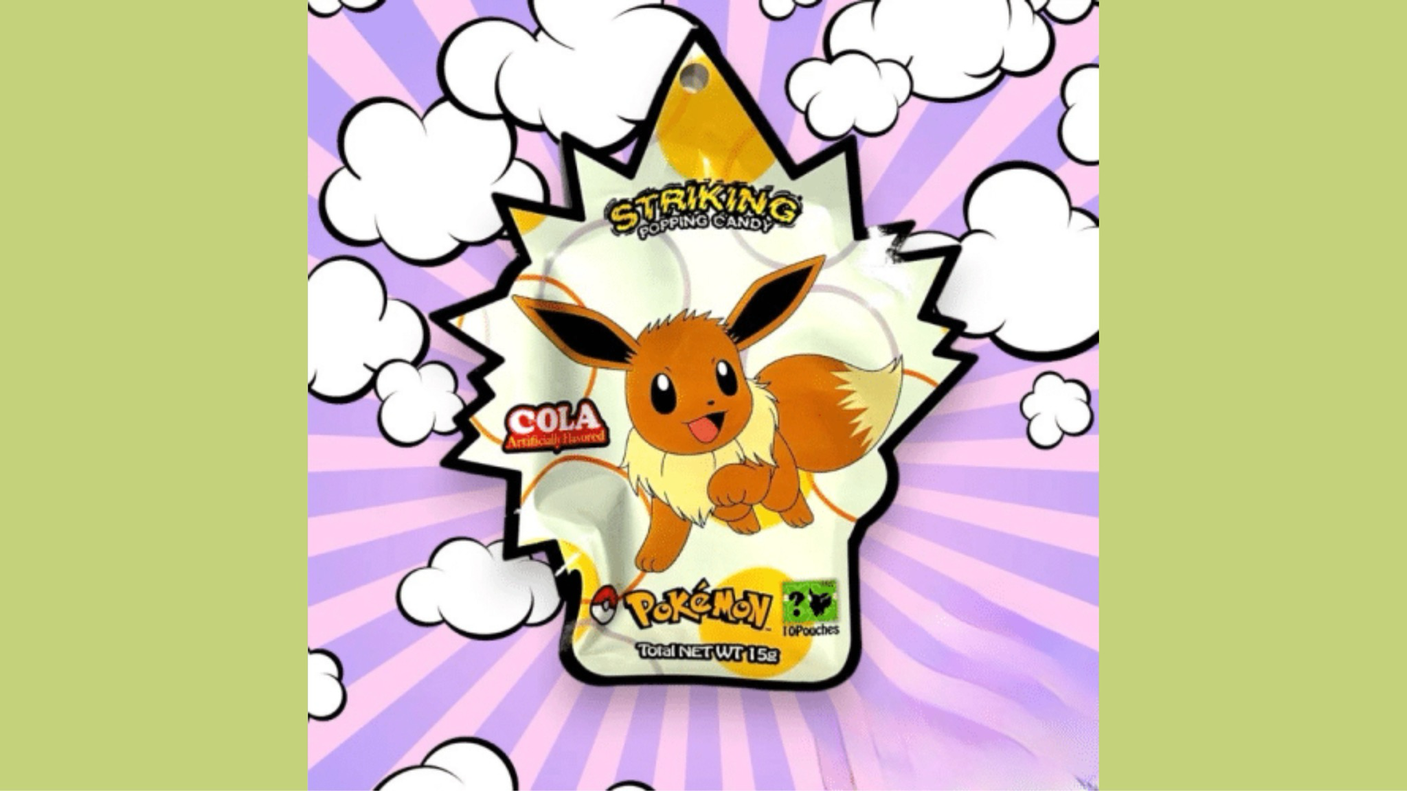 Pokémon Knisterbrause Cola Popping Candy