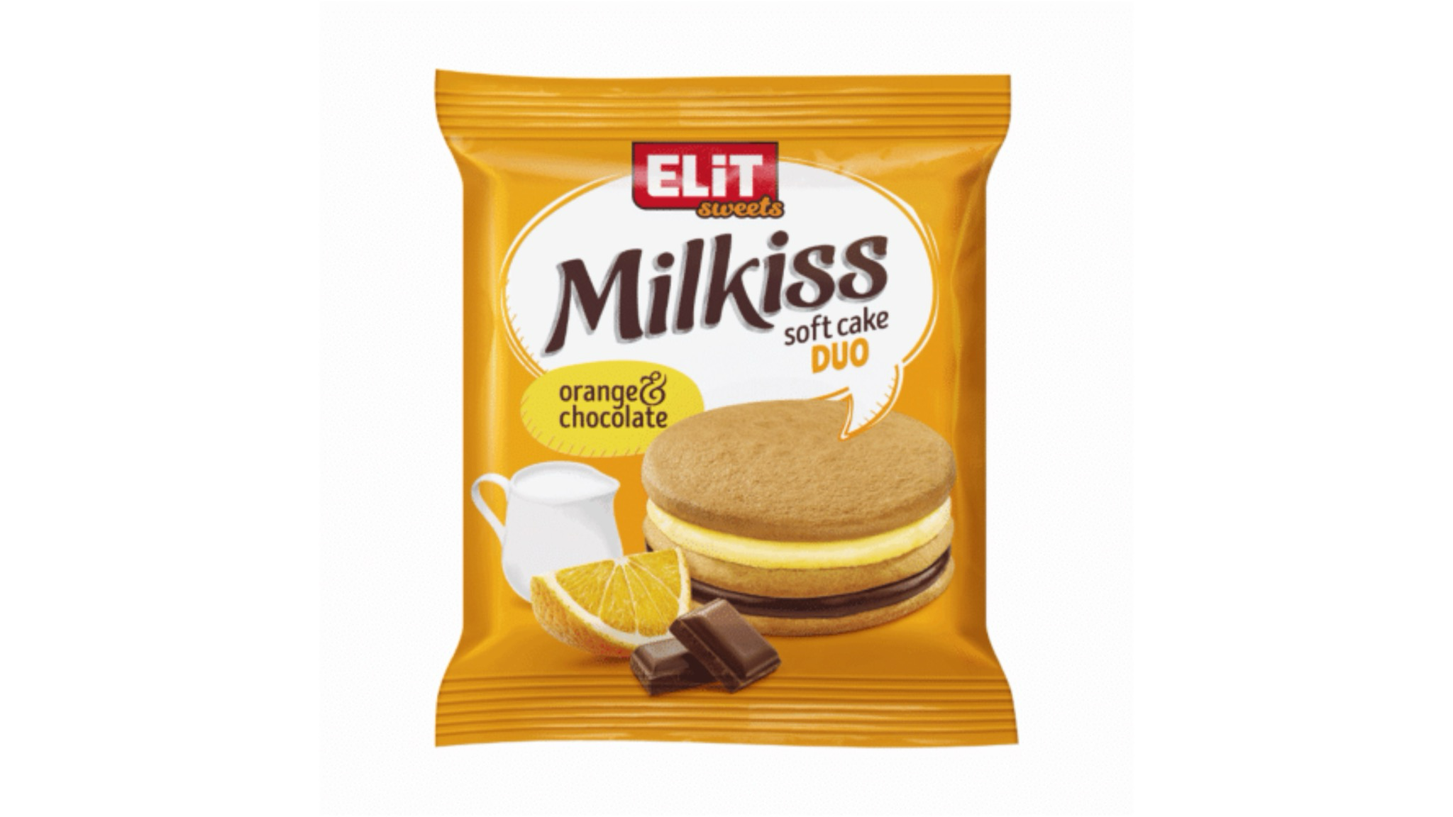 Milkiss Duo Orangen-Schoko Softkuchen