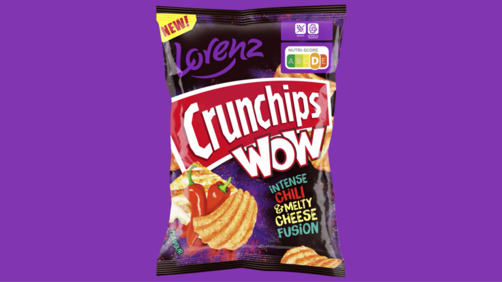 Lorenz Crunchips Wow Jalapeño & Cream Cheese