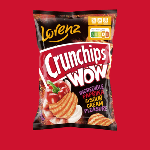 Lorenz Crunchips Wow Incredible Paprika & Sour Cream Pleasure